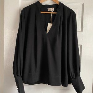 NWT Mille Freya Shirt Blouse in Black